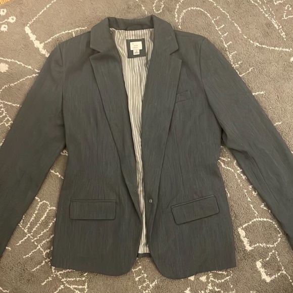 A New Day gray blazer size 8 - Picture 2 of 9